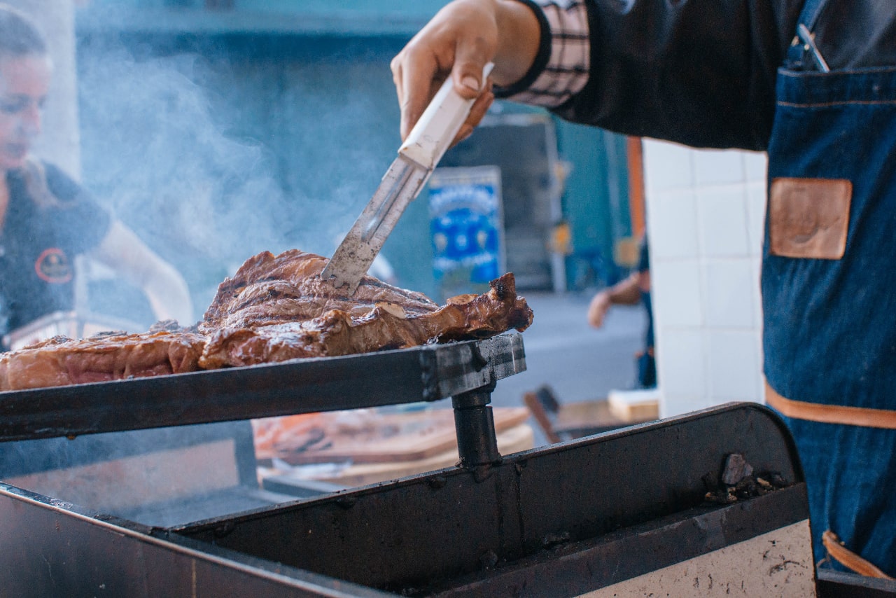 Asador de Carne 23 CORTES DE CARNE PARA ASAR